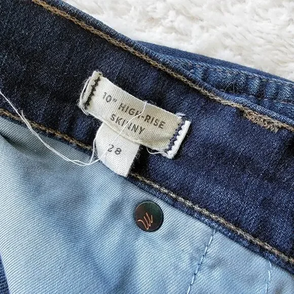 Madewell 10" Skinny Leg High Rise Jeans - Picture 5 of 5